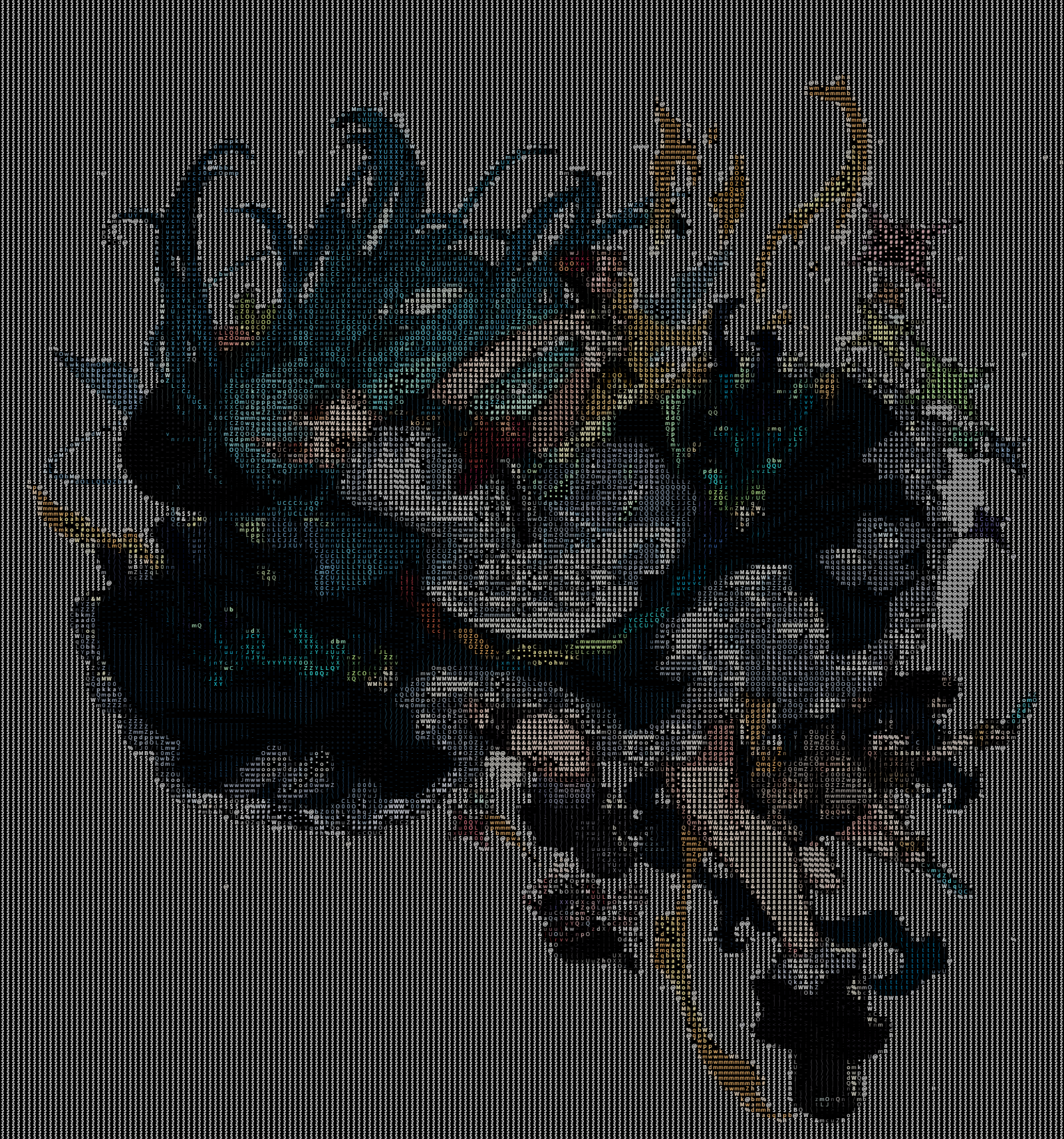 ASCII字符画编解码